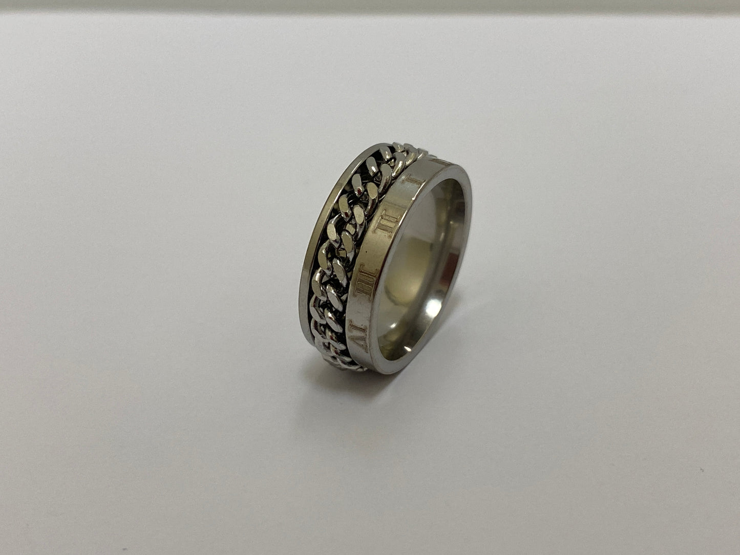 Spinning Silver Ring